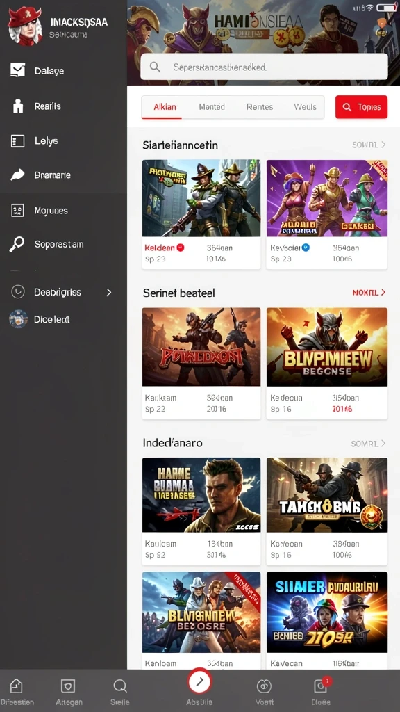 Tampilan utama aplikasi Aplikasi ora78 Resmi: Download dan Instalasi yang intuitif dan efisien.