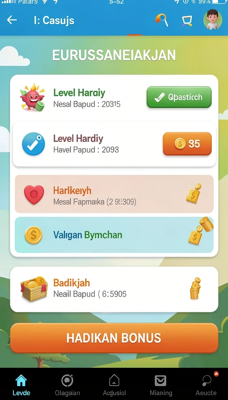 Tampilan utama aplikasi luckydf Terbaru: Download APK Resmi dan Aman yang intuitif dan efisien.