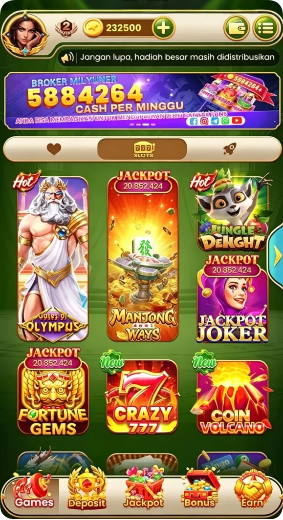 Tampilan utama aplikasi gtpidn Terbaru: Download APK Resmi dan Aman yang intuitif dan efisien.