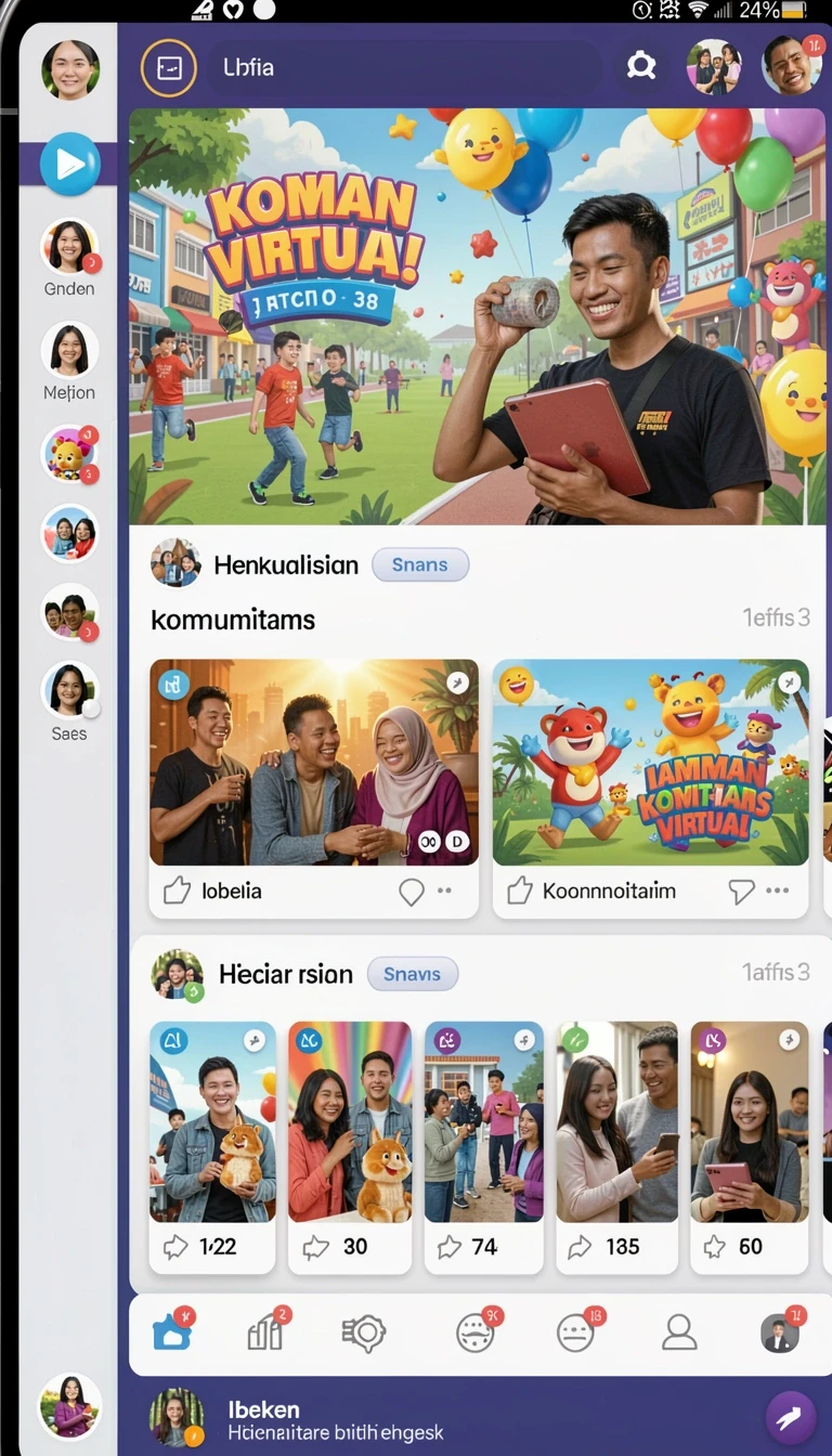 Tampilan utama aplikasi Aplikasi mafiatoto Resmi dan Terpercaya di Android yang intuitif dan efisien.