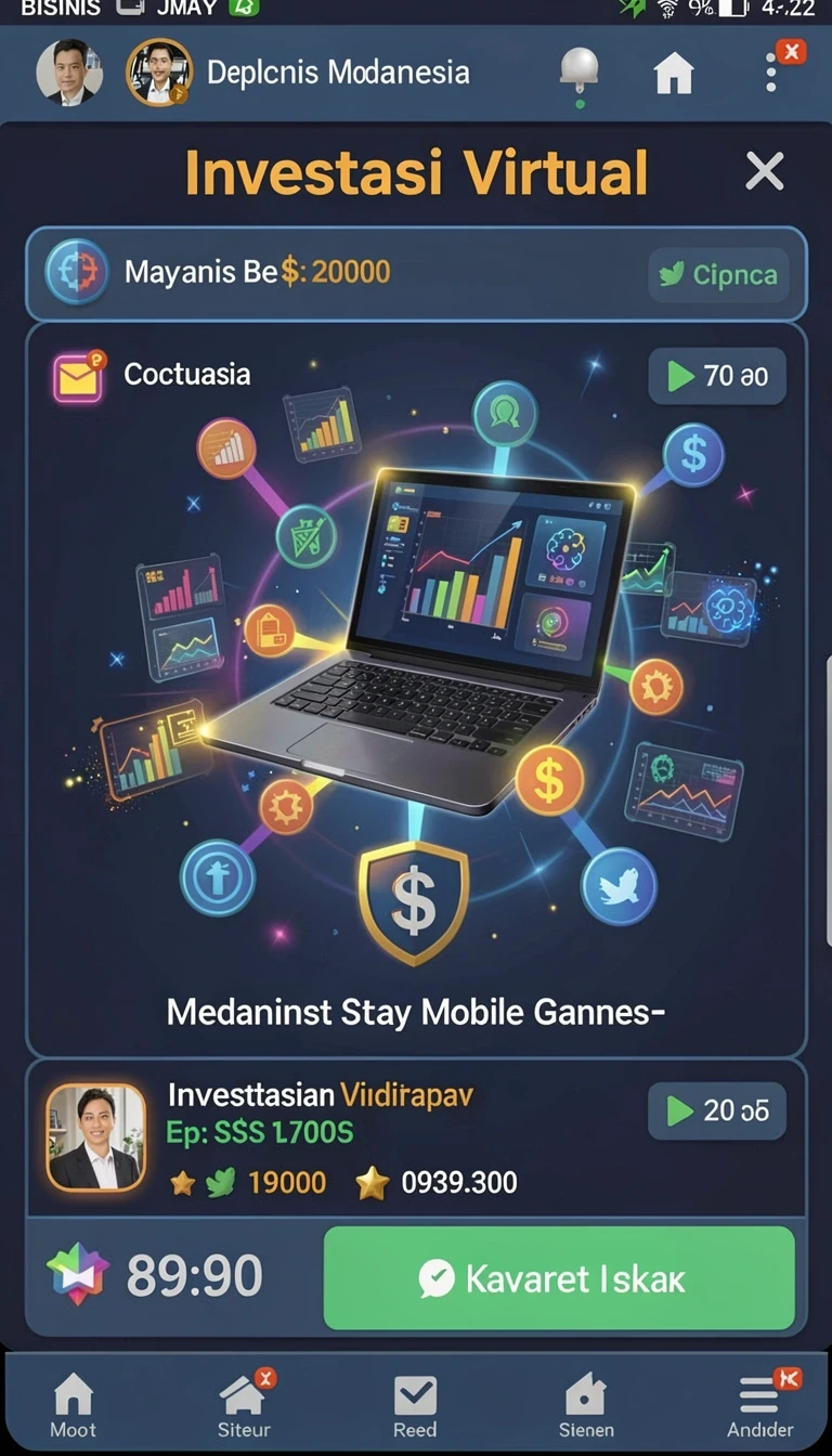 Tampilan utama aplikasi Aplikasi jaring08 Resmi dan Terpercaya di Android yang intuitif dan efisien.
